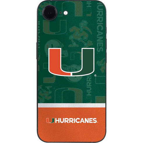 University of Miami U Hurricanes iPhone 16e Skin
